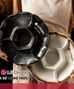 Đĩa sứ đựng thức ăn