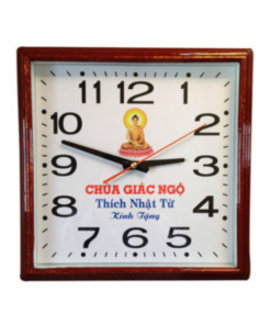 Đồng hồ treo tường vuông