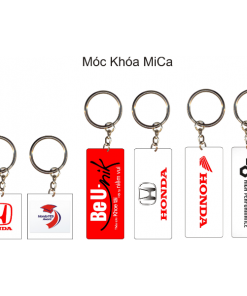 Móc khóa mica