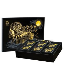 Hộp Kinh Đô Trăng Vàng BLACK & GOLD Kim Cương Hộp Sơn Mài